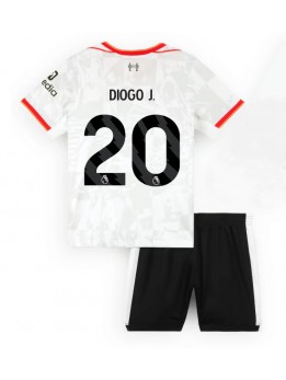 Billige Liverpool Diogo Jota #20 Tredjedraktsett Barn 2024-25 Kortermet (+ Korte bukser)